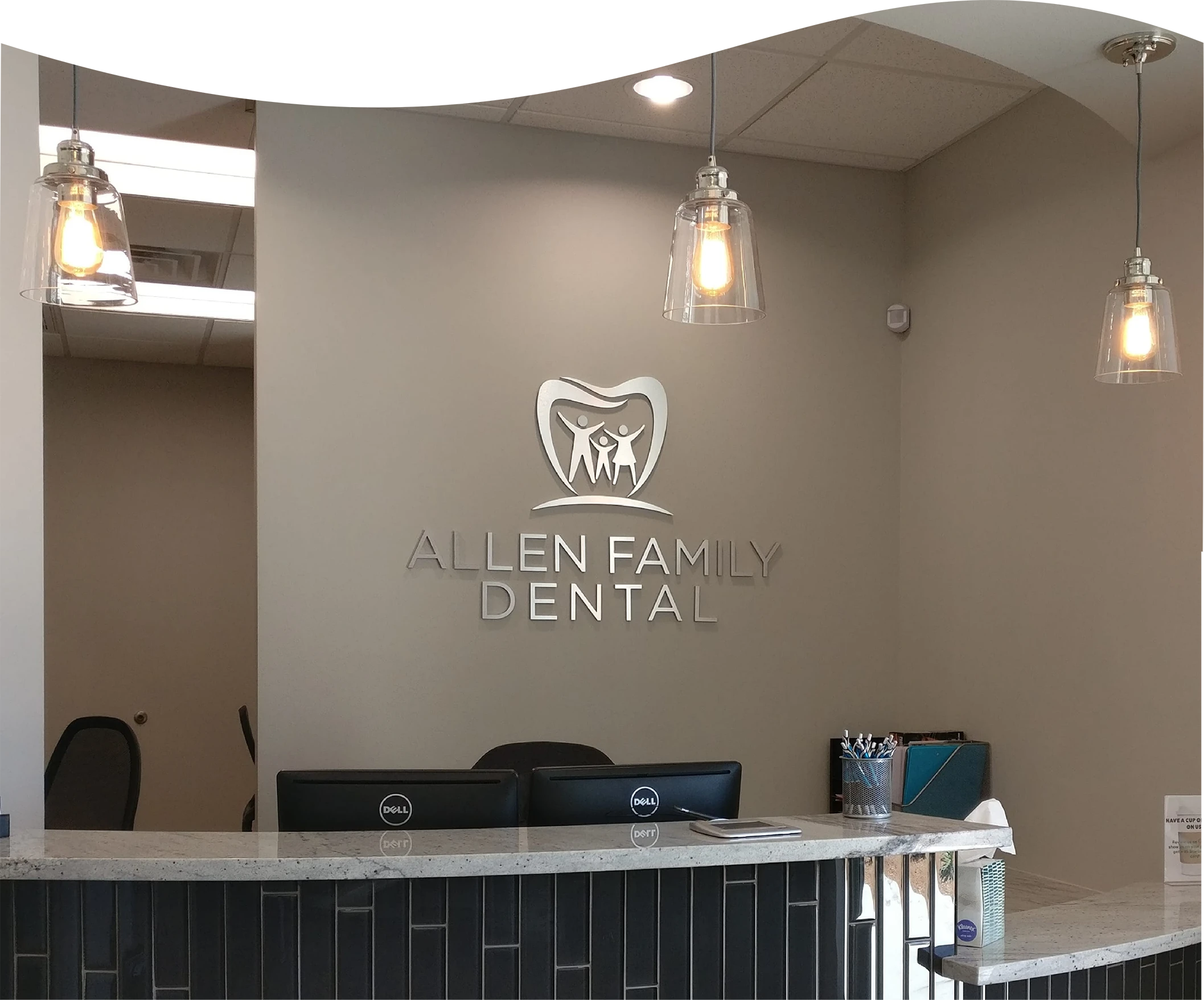 Allen Family Dental front desk